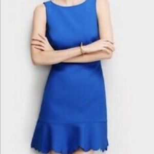 MUST GO J Crew blue sleeveless dress
